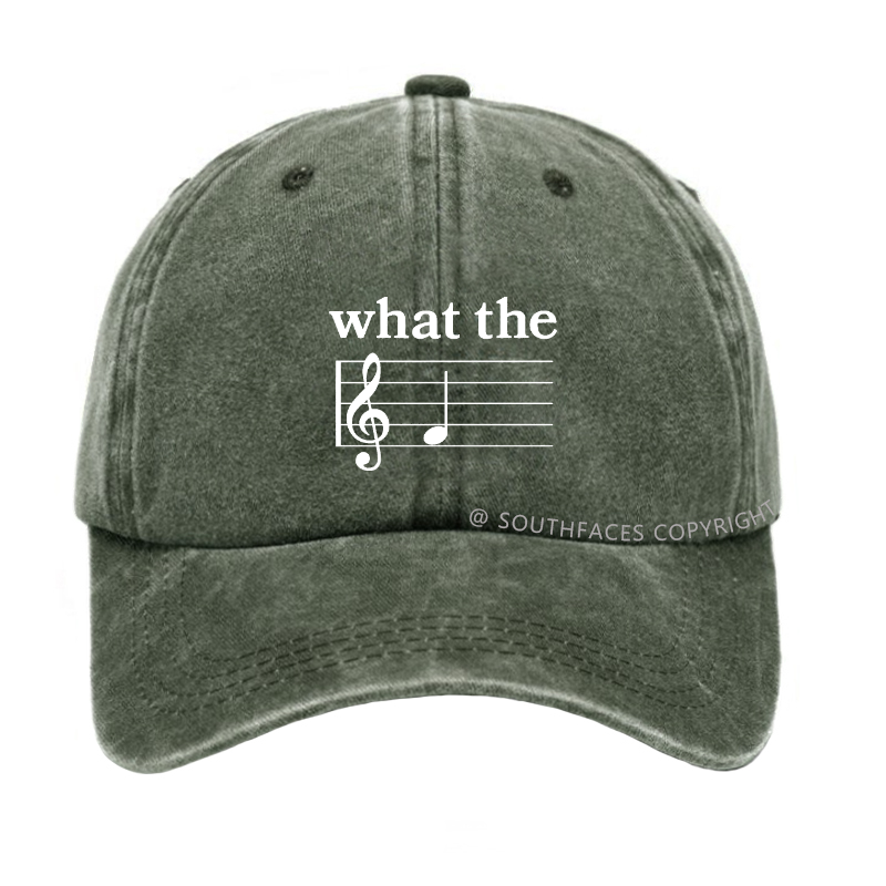 What The F Musical Note Hat