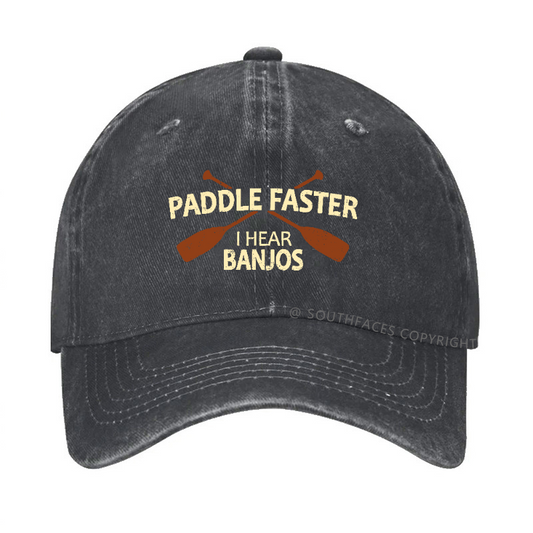 Paddle Faster I Hear Banjos Hat