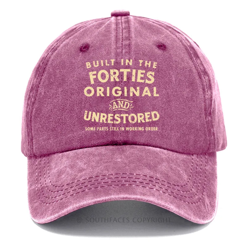 Built In The Forties Original And Unrestored Hat