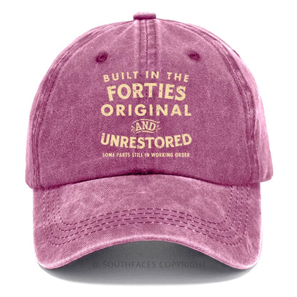 Built In The Forties Original And Unrestored Hat