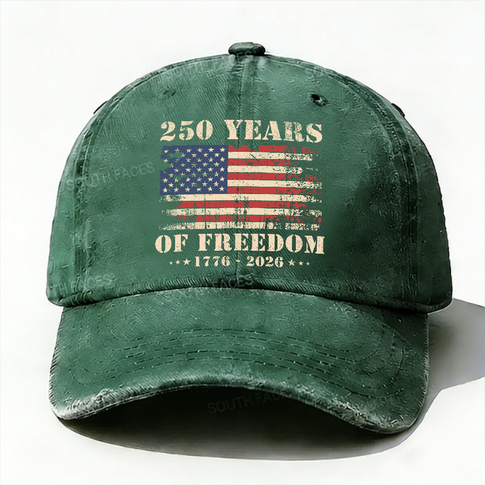 America 250th Anniversary 1776-2026 hat