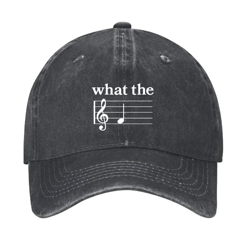 What The F Musical Note Hat