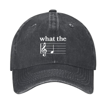 What The F Musical Note Hat
