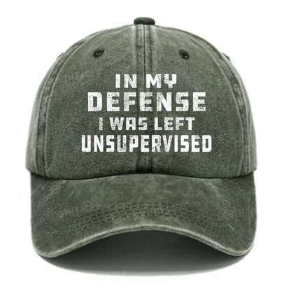 In My Defense I Was Left Unsupervised Hats