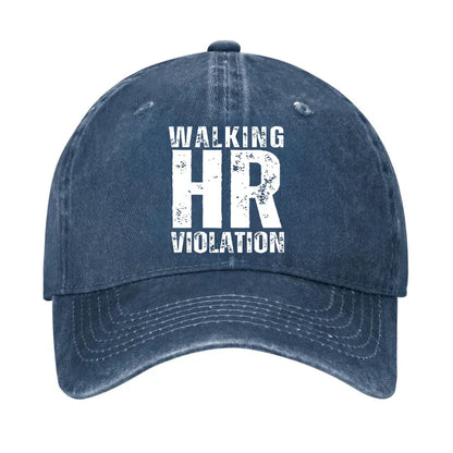 Funny Walking HR Violation Hat