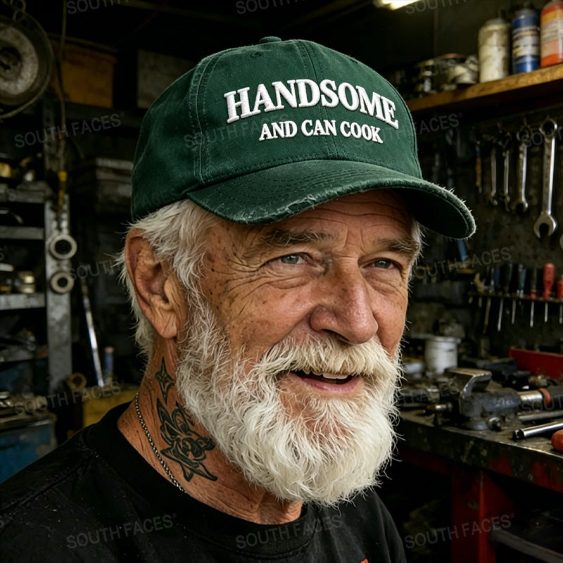 Handsome And Can Cook Embroidered Hat