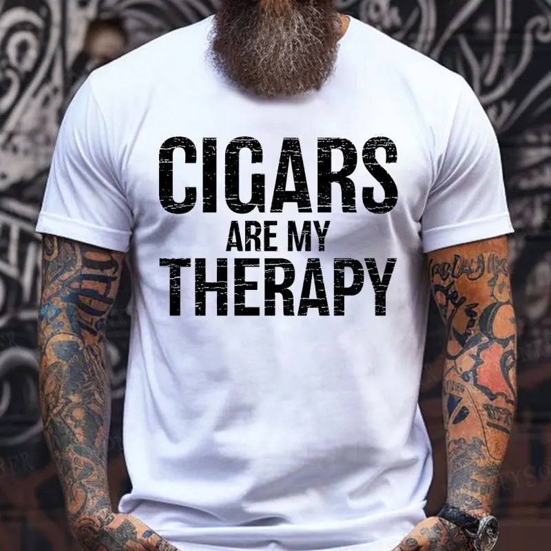 Cigars Are My Therapy T-Shirts