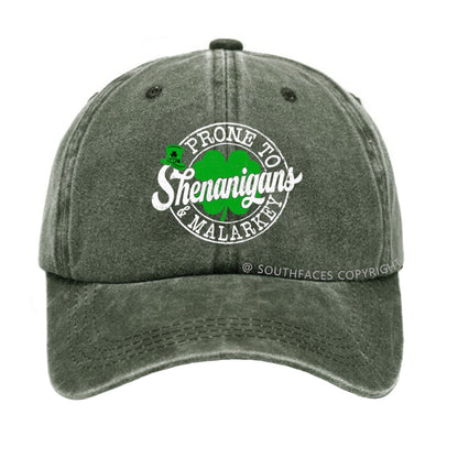 Prone To Shenanigans & Malarkey hat