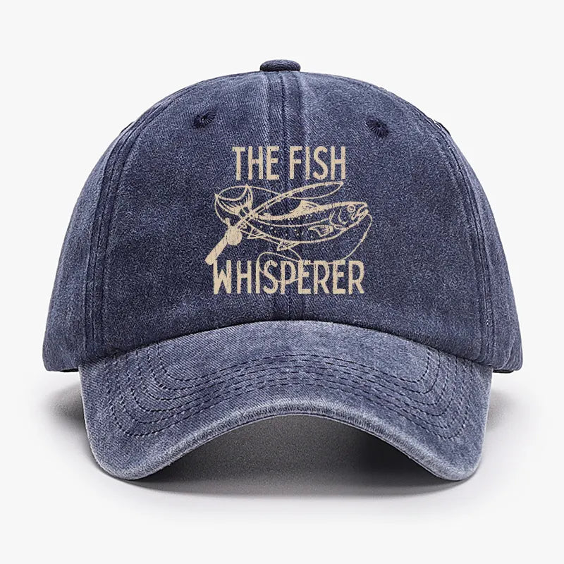 The Fish Whisperer Funny Fishing Hat