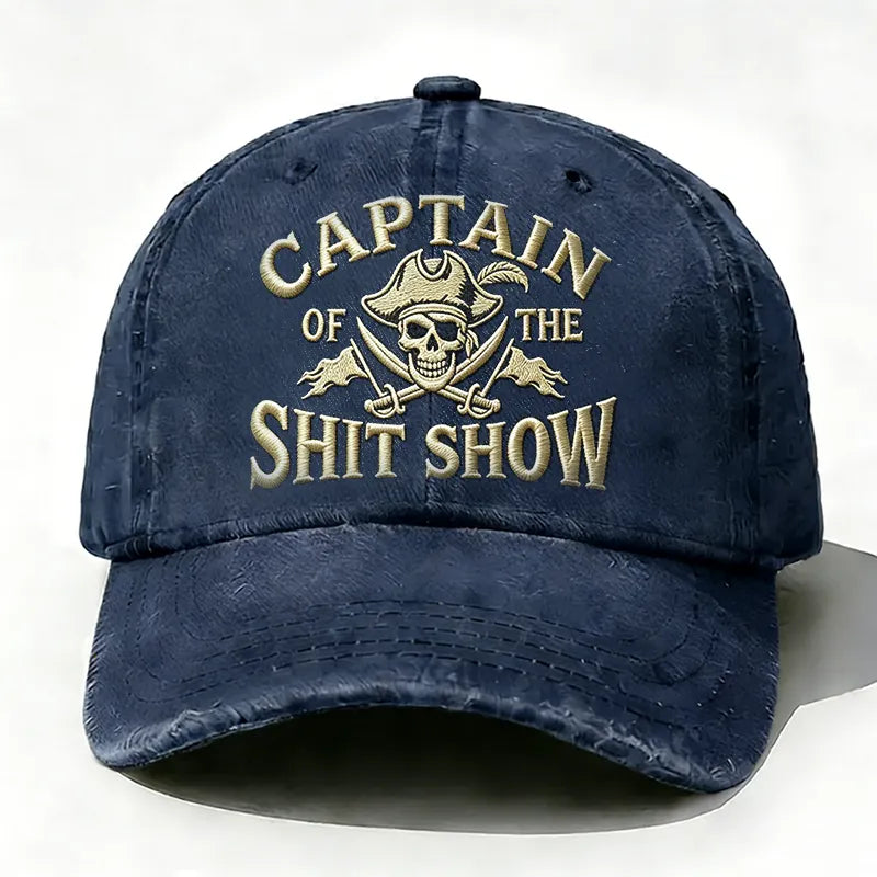 Embroidered ¡° Captain Of The Shit Show ¡± Hat