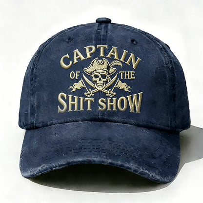 Embroidered ¡° Captain Of The Shit Show ¡± Hat