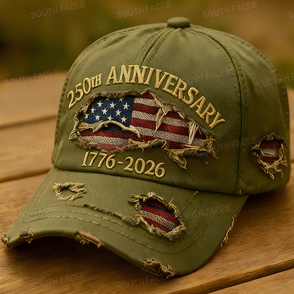 US 250th Anniversary Printed Casual Hat