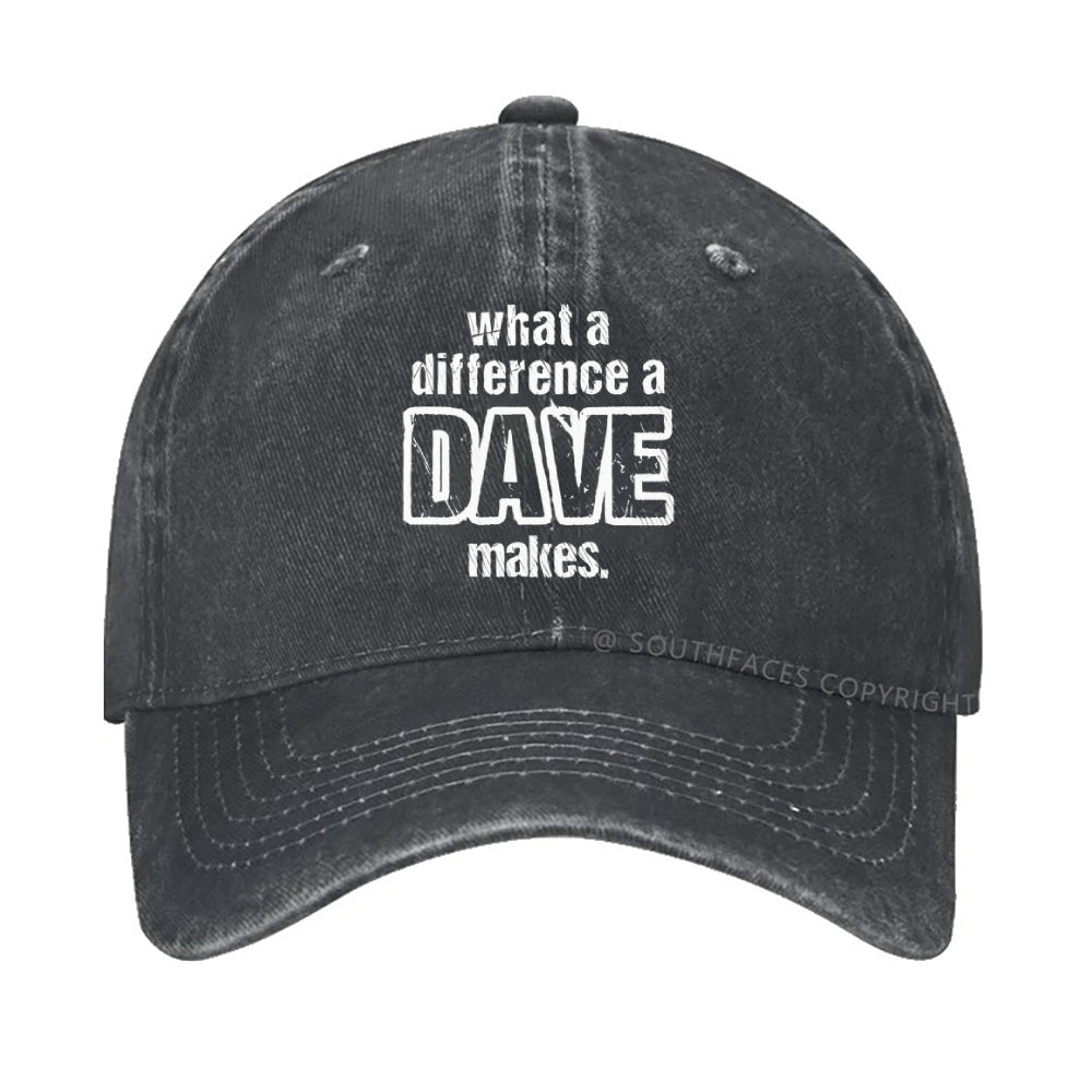 What A Differences A Dave Makes hat