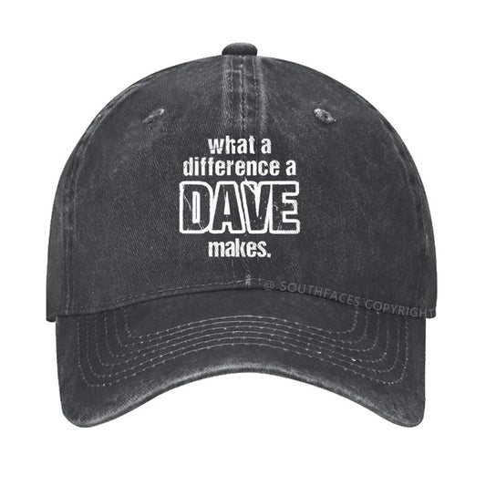 What A Differences A Dave Makes hat