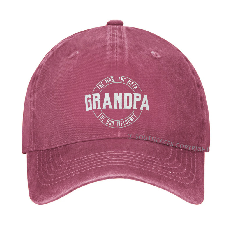 Grandpa The Man The Myth The Legend Hat