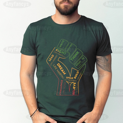 Black History Pride Fist Unisex T-shirt/Crewneck/Hoodie