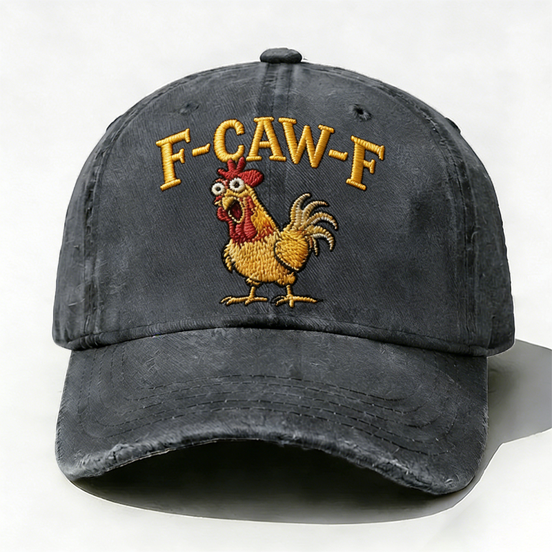 F-CAW-F Rooster Funny Hat