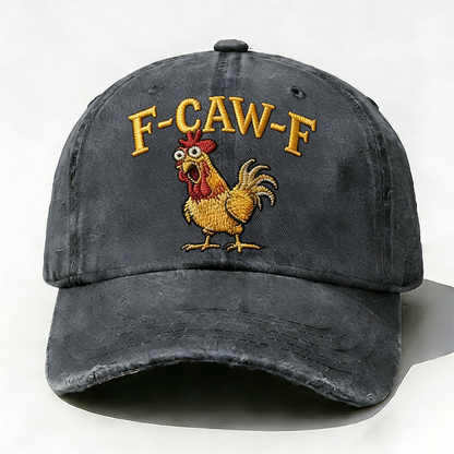 F-CAW-F Rooster Funny Hat