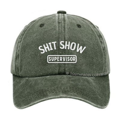 Shit Show Supervisor Funny Hat