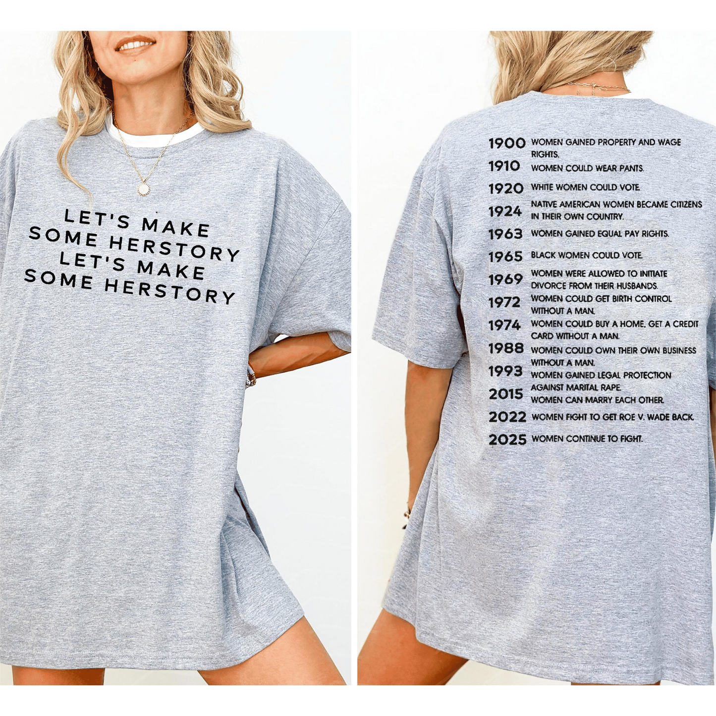 Feminist Let¡¯s Make Herstory Women¡¯s Rights Unisex T-shirt/Crewneck/Hoodie