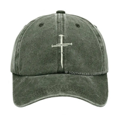 Cross Print Christian Hat