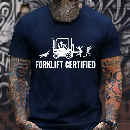 Forklift Certified Funny T-Shirt