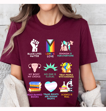 In this Car We Believe Magnet Feminist Unisex T-shirt/Crewneck/Hoodie