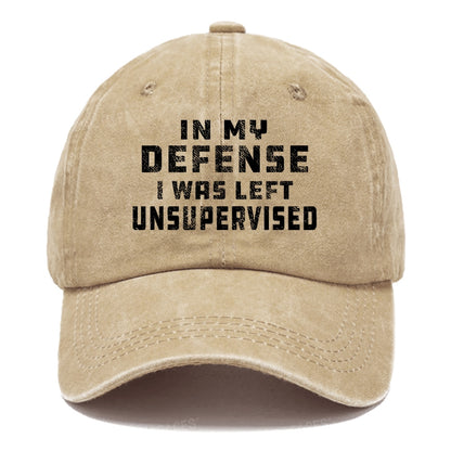 In My Defense I Was Left Unsupervised Hats