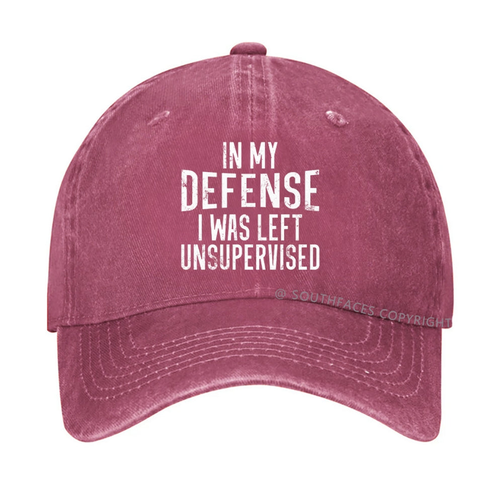 In My Defense I Was Left Unsupervised hat