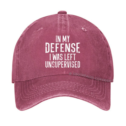 In My Defense I Was Left Unsupervised hat