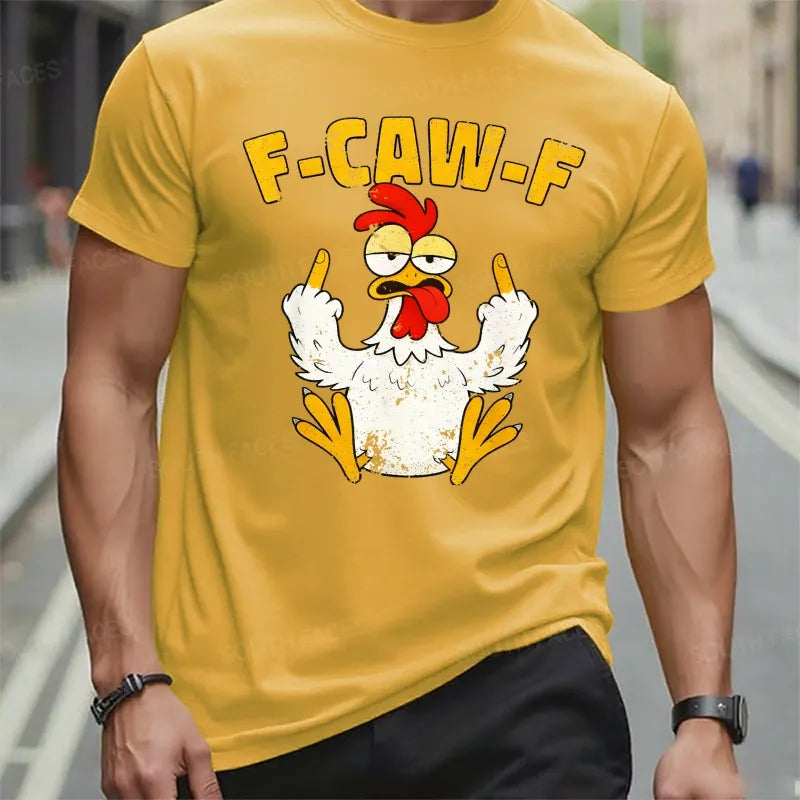 F-CAW-F Rooster Funny T-Shirts