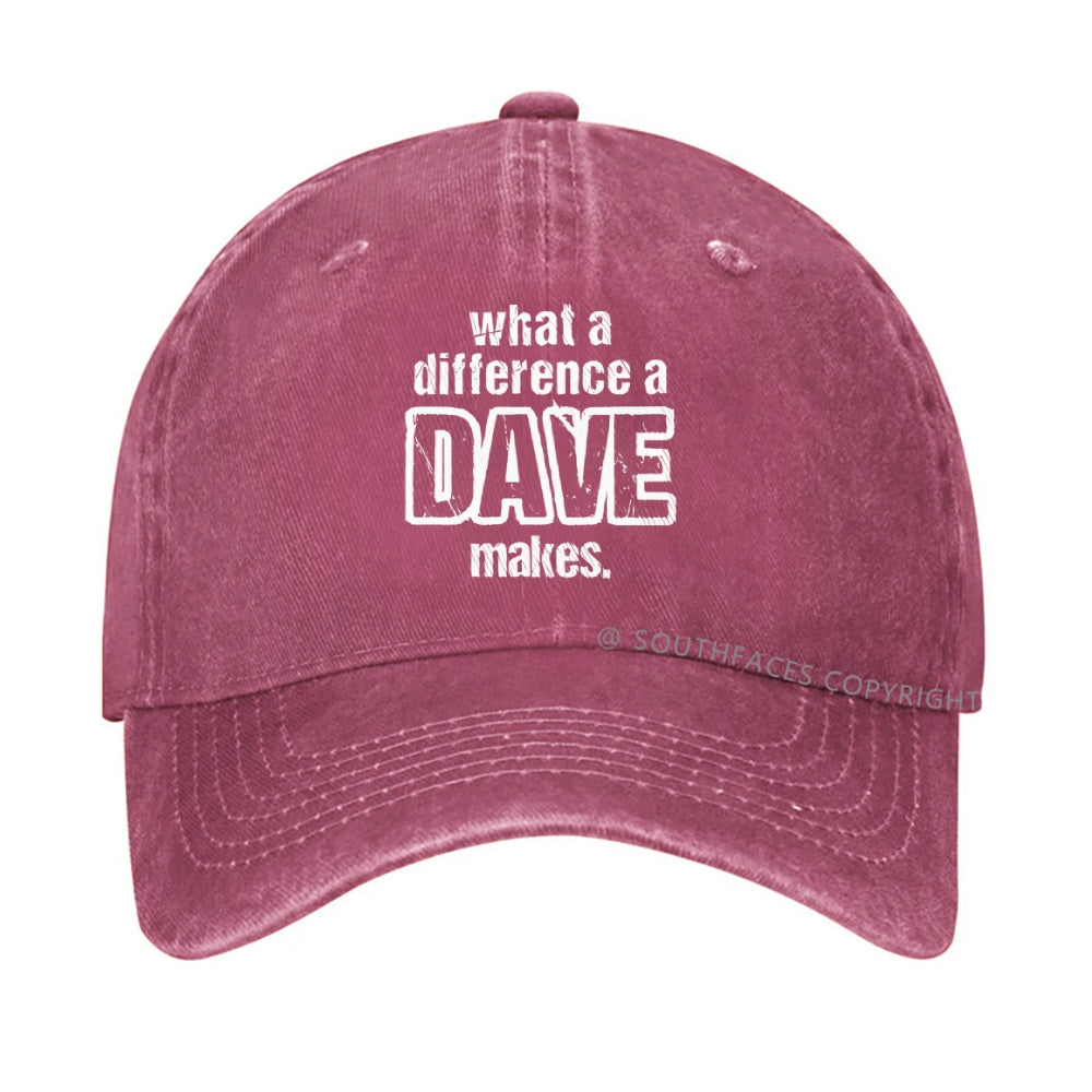 What A Differences A Dave Makes hat