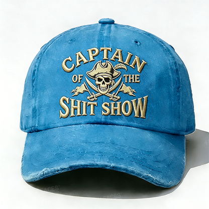 Embroidered ¡° Captain Of The Shit Show ¡± Hat