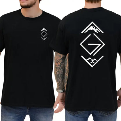 God Is Greater Than the Highs And Lows Christian 2-Sides Graphics T-Shirt, Christian Graphics Shirt, Cross Tee, Men's Gifts, Casual Menswear, For Men