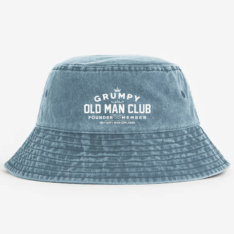 Grumpy Old Man Club Bucket Hat