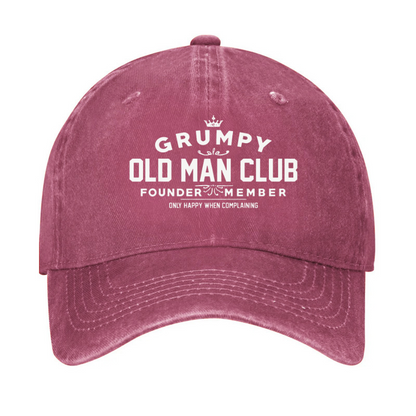 Grumpy Old Man Club Hat