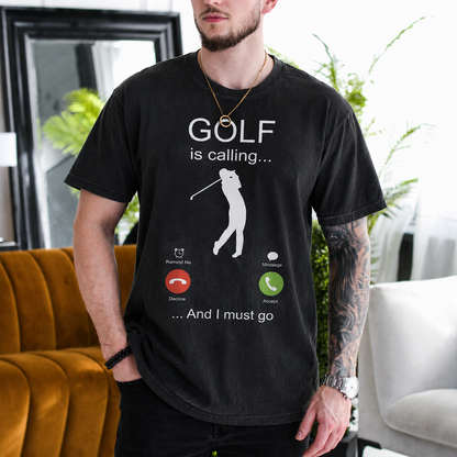 Golf is calling... and I must go Unisex T-shirt/Crewneck/Hoodie