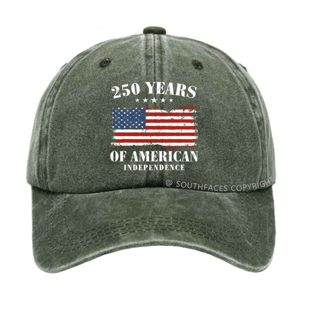 250 Years Of American Independence America 250th Anniversary hat