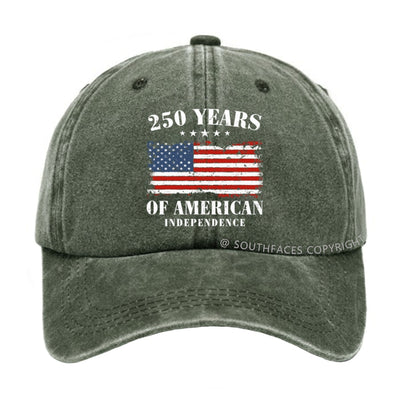 250 Years Of American Independence America 250th Anniversary hat