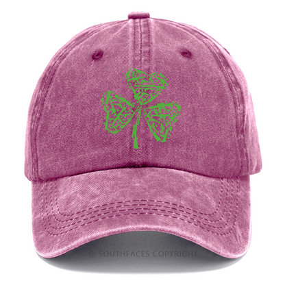 St. Patrick's Day Gun Clover Print Hats