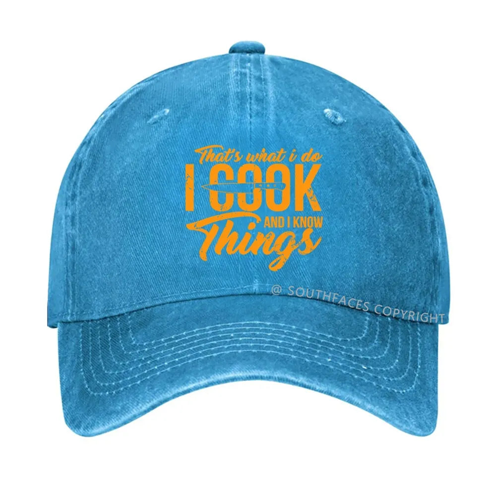 That's What I Do I Cook Things hat