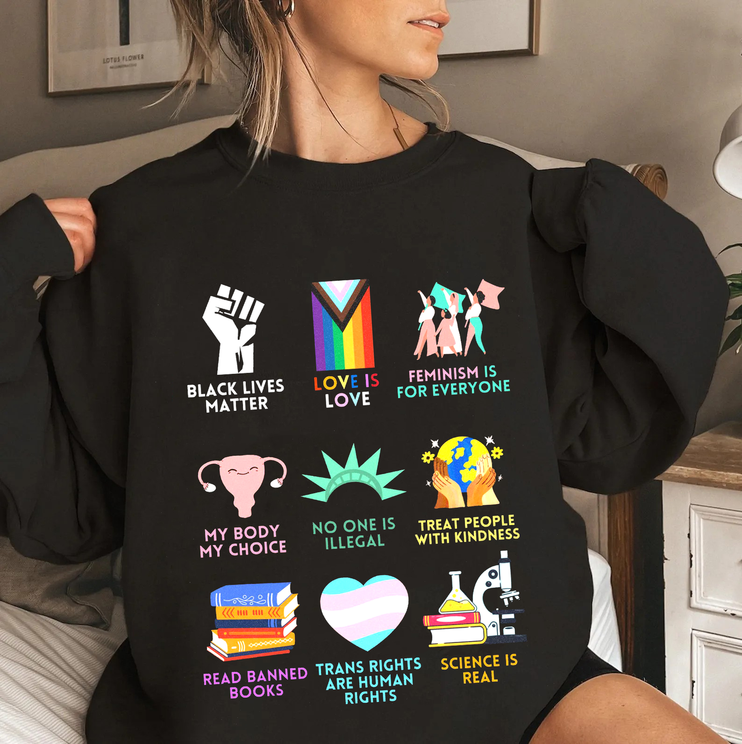 In this Car We Believe Magnet Feminist Unisex T-shirt/Crewneck/Hoodie