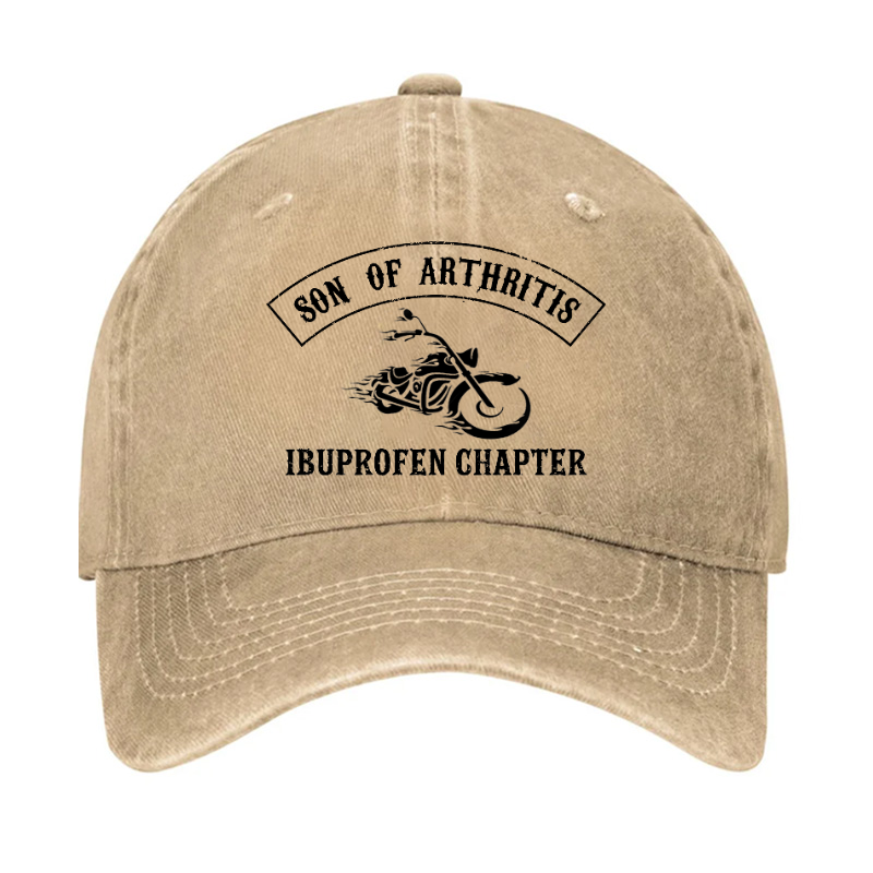 Sons Of Arthritis Ibuprofen Chapter Funny Biker Hat