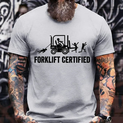 Forklift Certified Funny T-Shirt