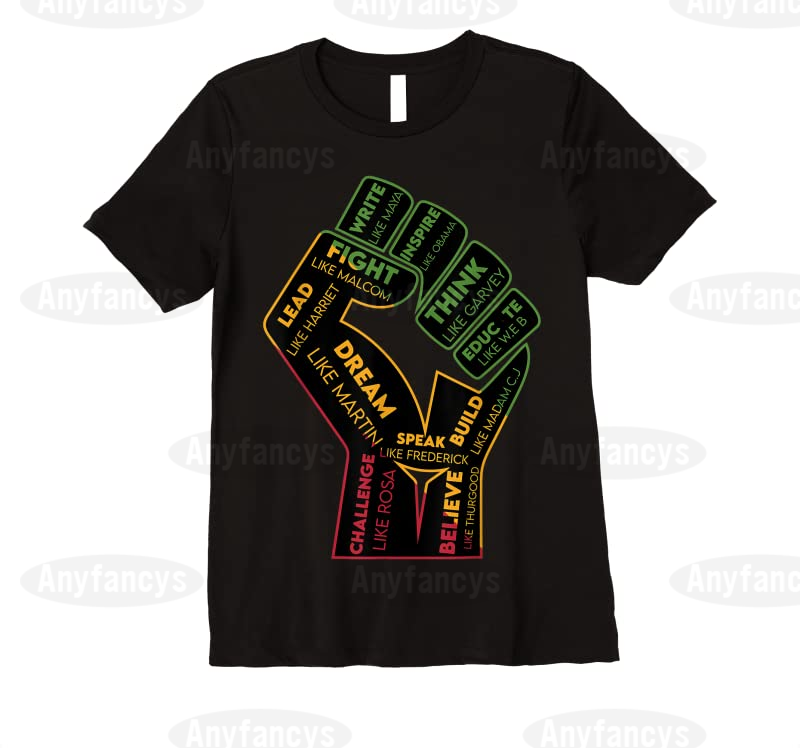 Black History Pride Fist Unisex T-shirt/Crewneck/Hoodie