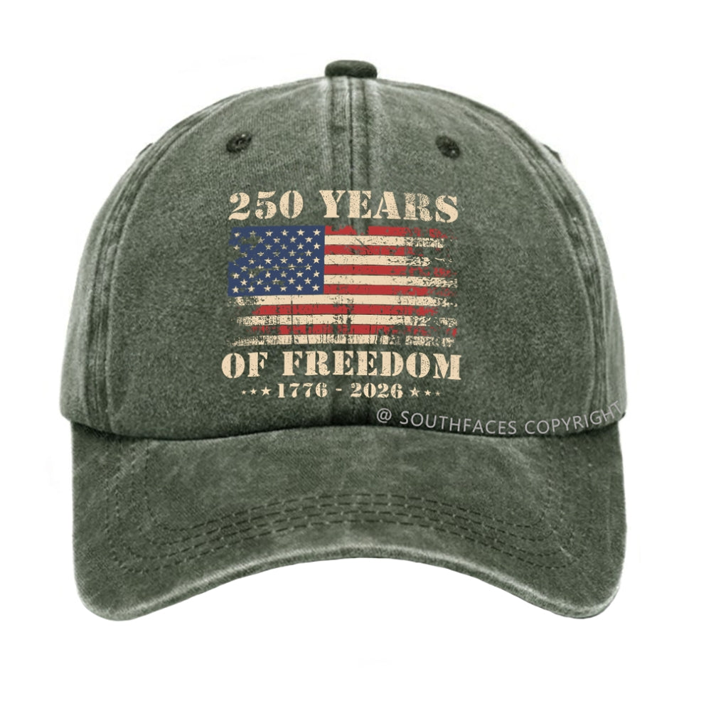 America 250th Anniversary 1776-2026 hat