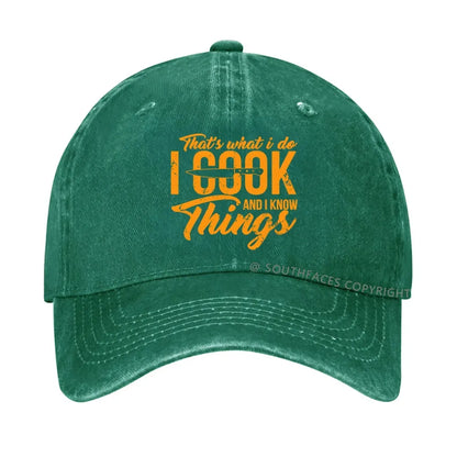 That's What I Do I Cook Things hat
