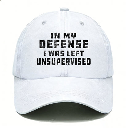 In My Defense I Was Left Unsupervised Hats