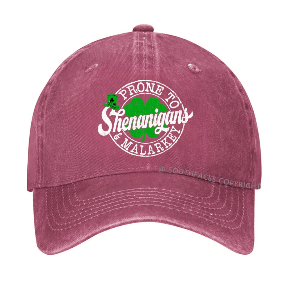 Prone To Shenanigans & Malarkey hat