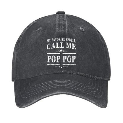 Pop Pop Gifts Grandpa Fathers Day Hat